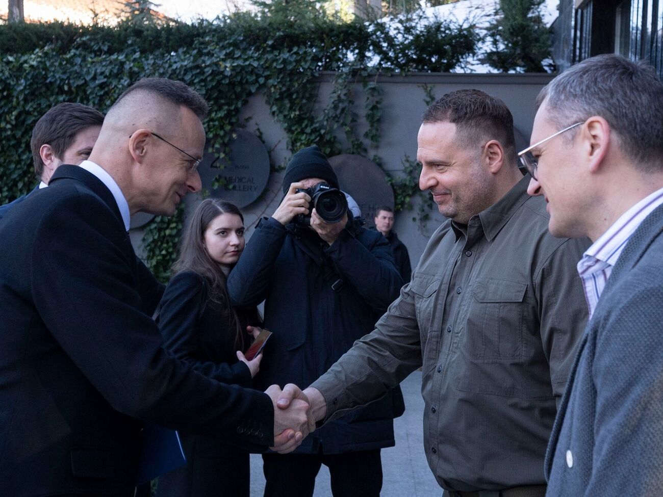 Кроме Ермака и Сийярто во встрече в Ужгороде принял участие Кулеба