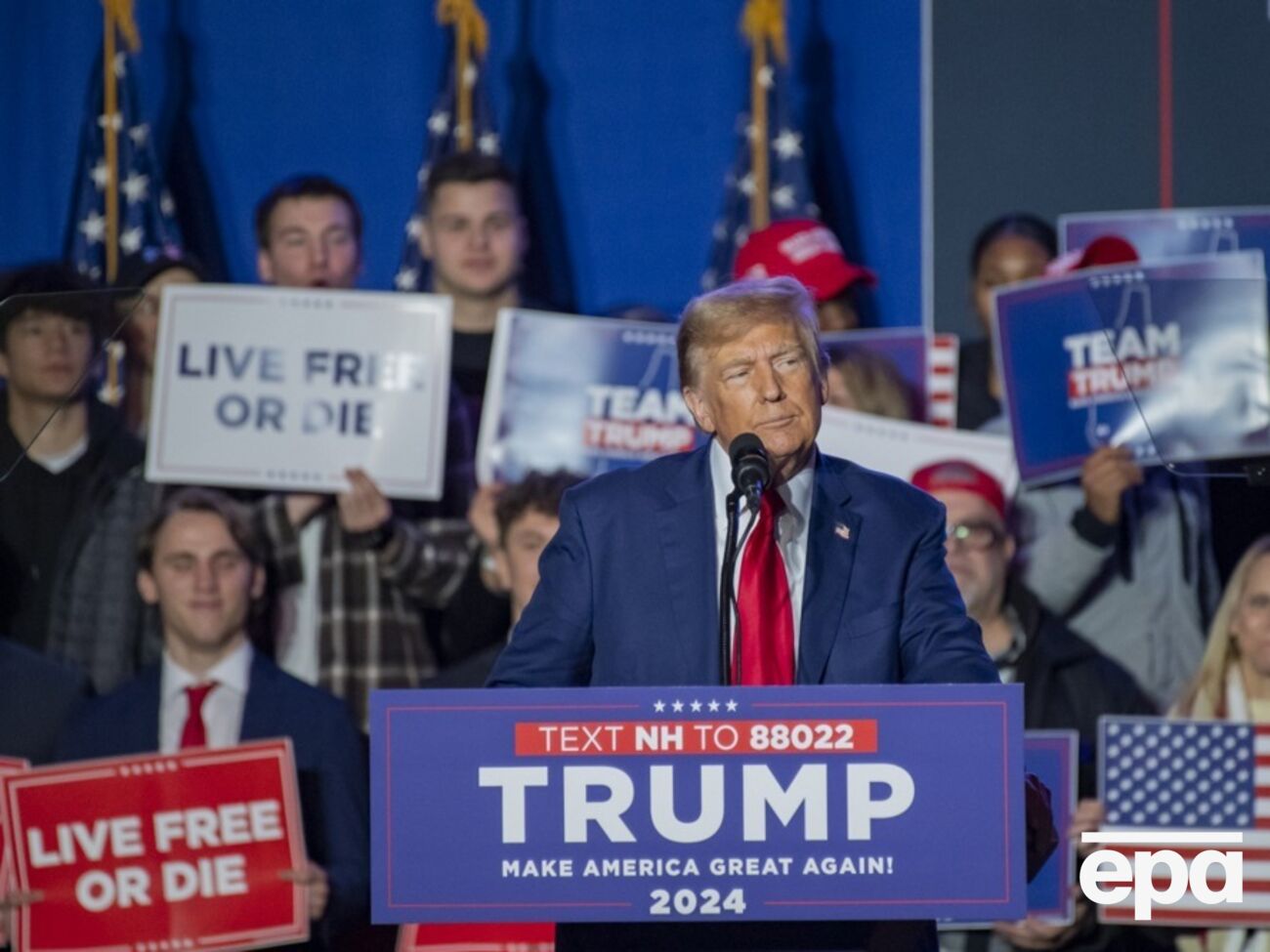 Трамп требует допустить его к голосованию