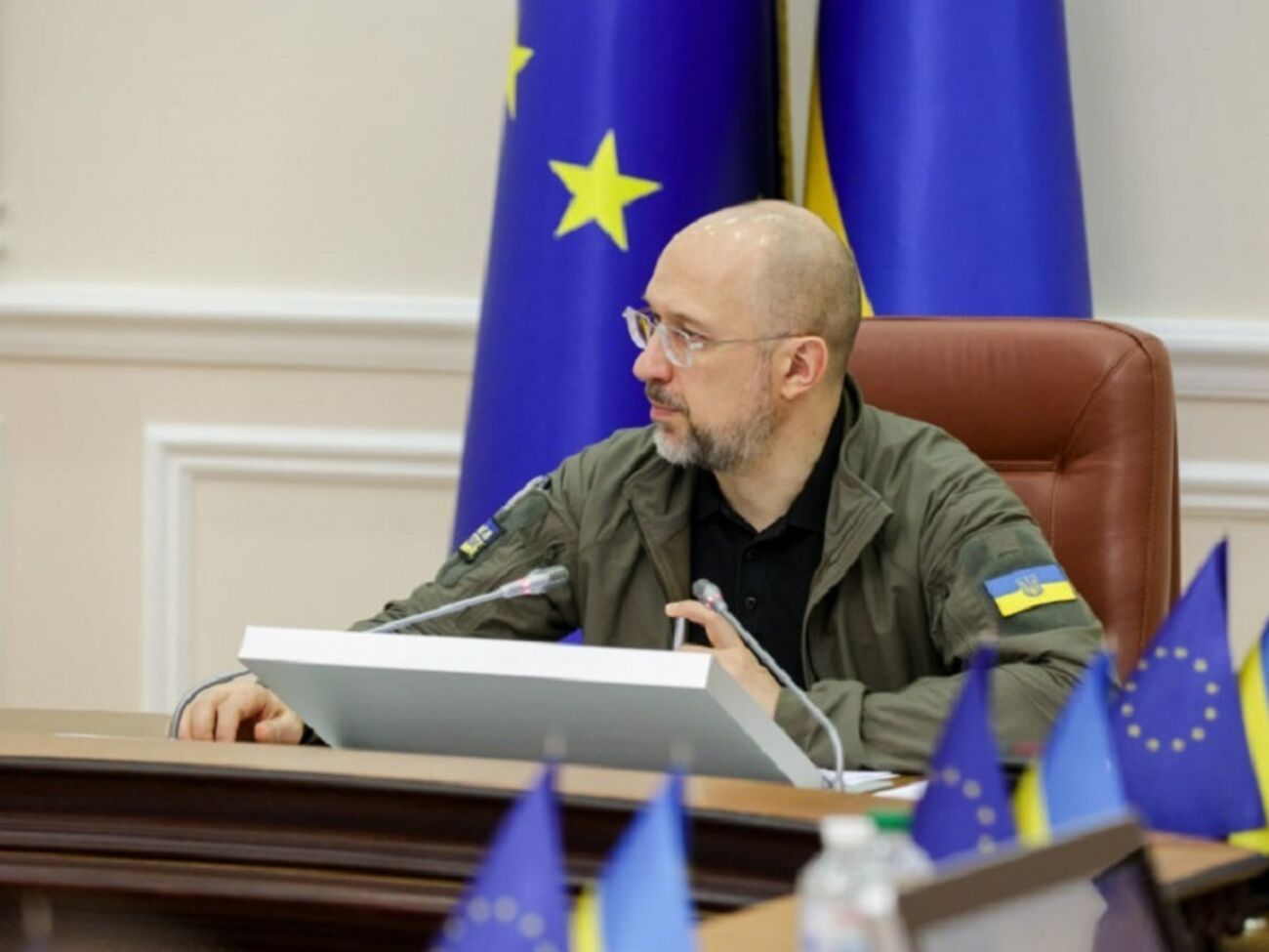 Шмигаль зазначив, що у 2023 році потужності ОПК України зросли втричі