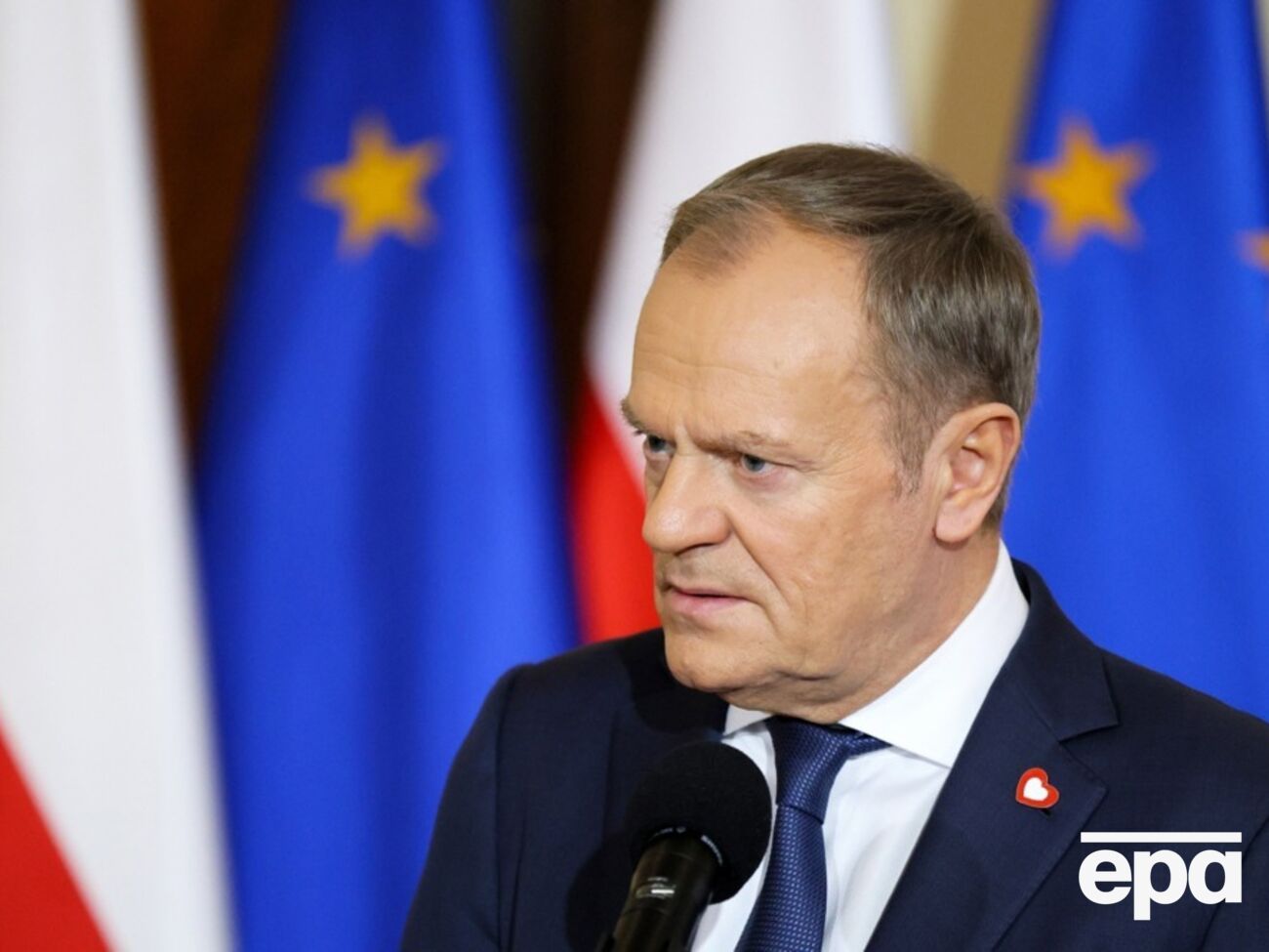 Туск зазначив, що блокада, особливо в умовах ескалації бомбардувань, не зробить переговори легшими