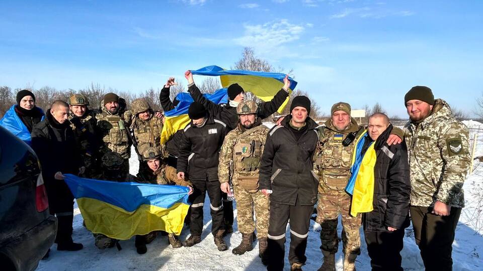 207 украинцев вернулись из плена