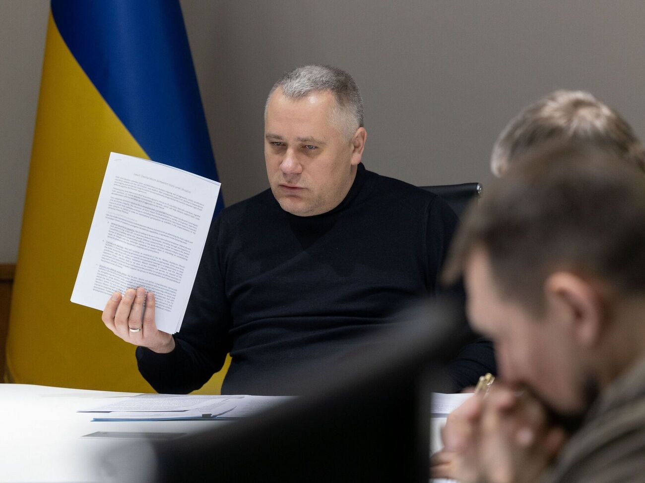 Украинскую переговорную команду возглавлял замглавы Офиса президента Жовква, отметили в ОП