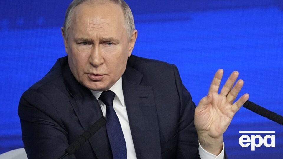 Путин рассуждал о "демилитаризованной линии" с Украиной на встрече с его доверенными лицами