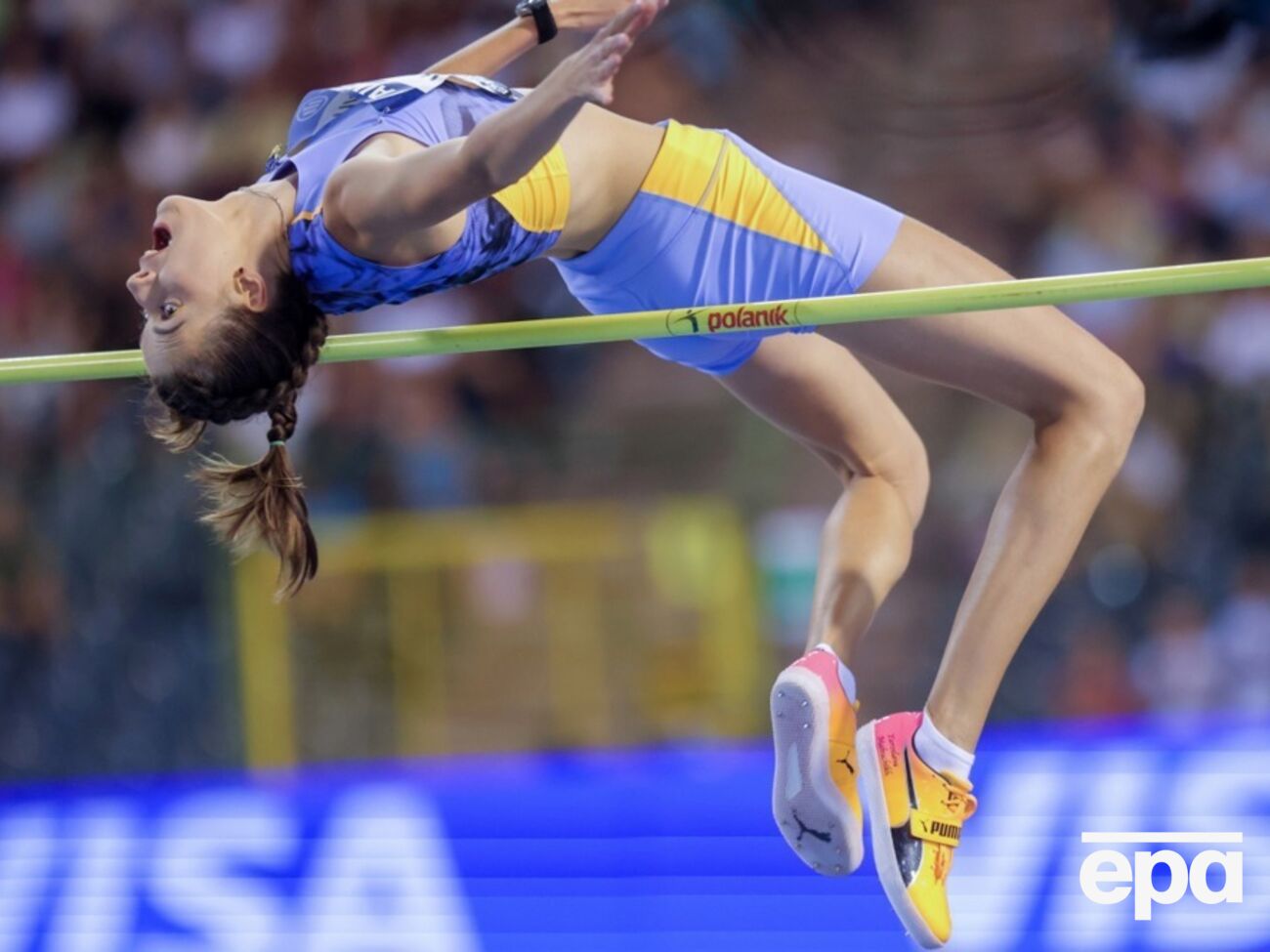 Могучіх на перших для неї змаганнях 2024 року стрибнула на 2,04 м