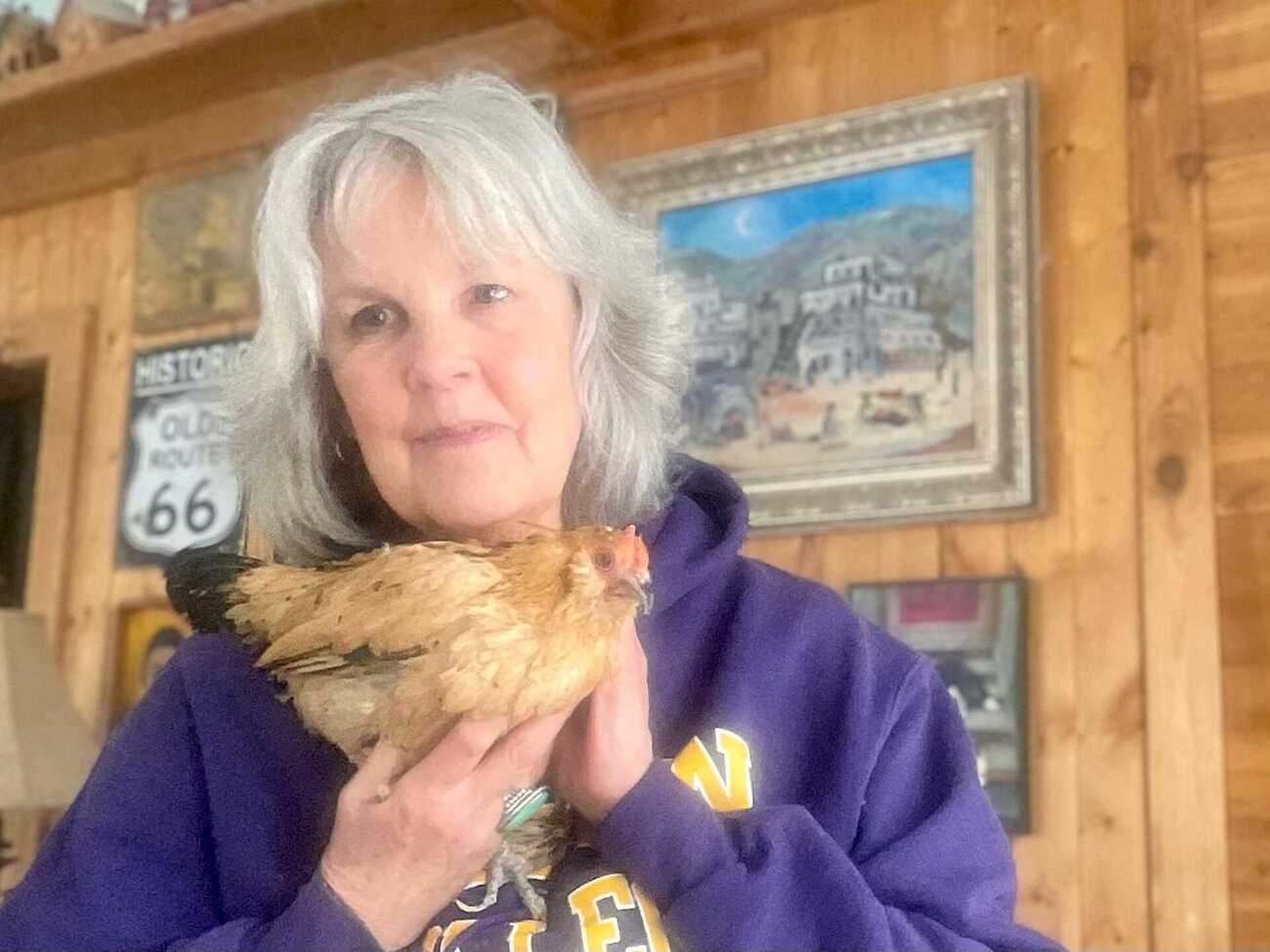 Пинат проживала в клетке в доме своей хозяйки