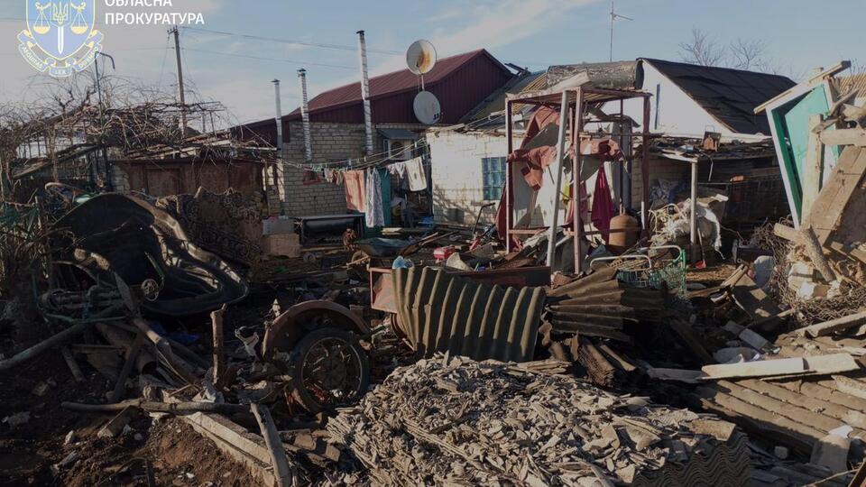 Окупанти з артилерії обстріляли Станіславську громаду 4 січня приблизно о 13.35, зазначили у прокуратурі