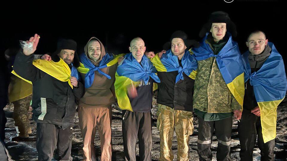 4 января освобождены 230 украинцев и украинок