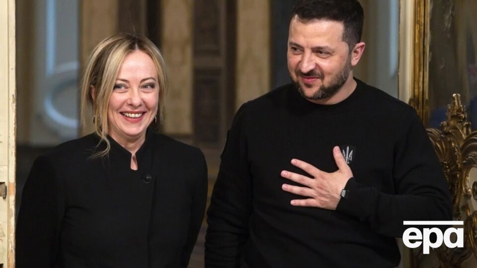 Зеленський і Мелоні обговорили питання фінансової й політичної підтримки України Євросоюзом