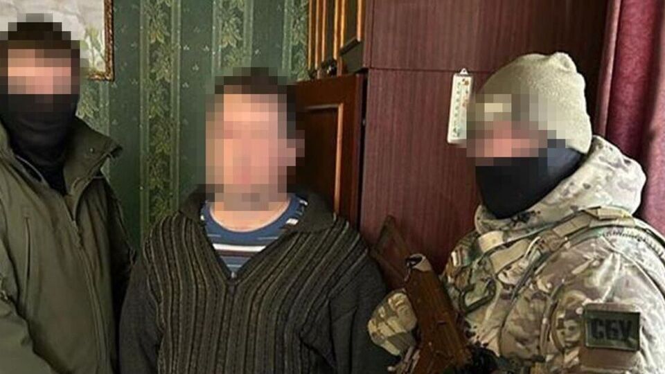 Зловмисника затримали під час контрдиверсійних заходів у Донецькій області на початку березня 2022 року