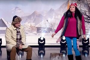 Скандальный номер показали в новогоднем выпуске шоу