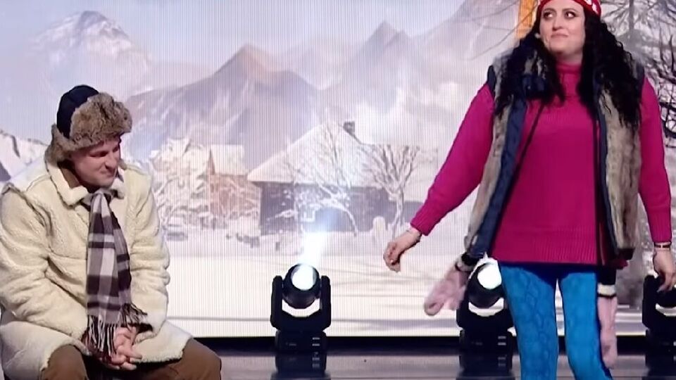 Скандальный номер показали в новогоднем выпуске шоу