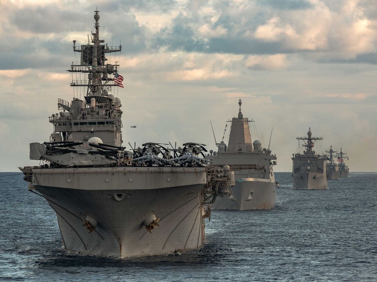 USS Gerald R. Ford прибыл в восточную часть Средиземного моря в октябре прошлого года