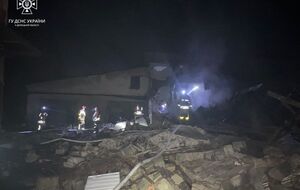 Через російський ракетний удар по Мирнограду виникла пожежа на території одного з вуглевидобувних підприємств, зазначали в ДСНС