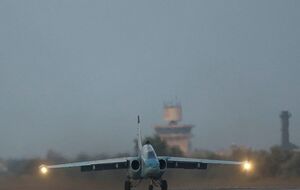 С 2014 года на аэродроме Саки дислоцируется авиаполк, который поддерживает российские войска на юге Украины