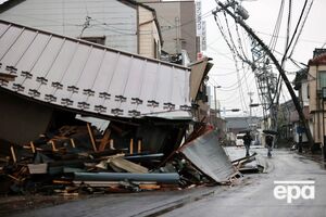 1 января сильное землетрясение произошло на полуострове Ното