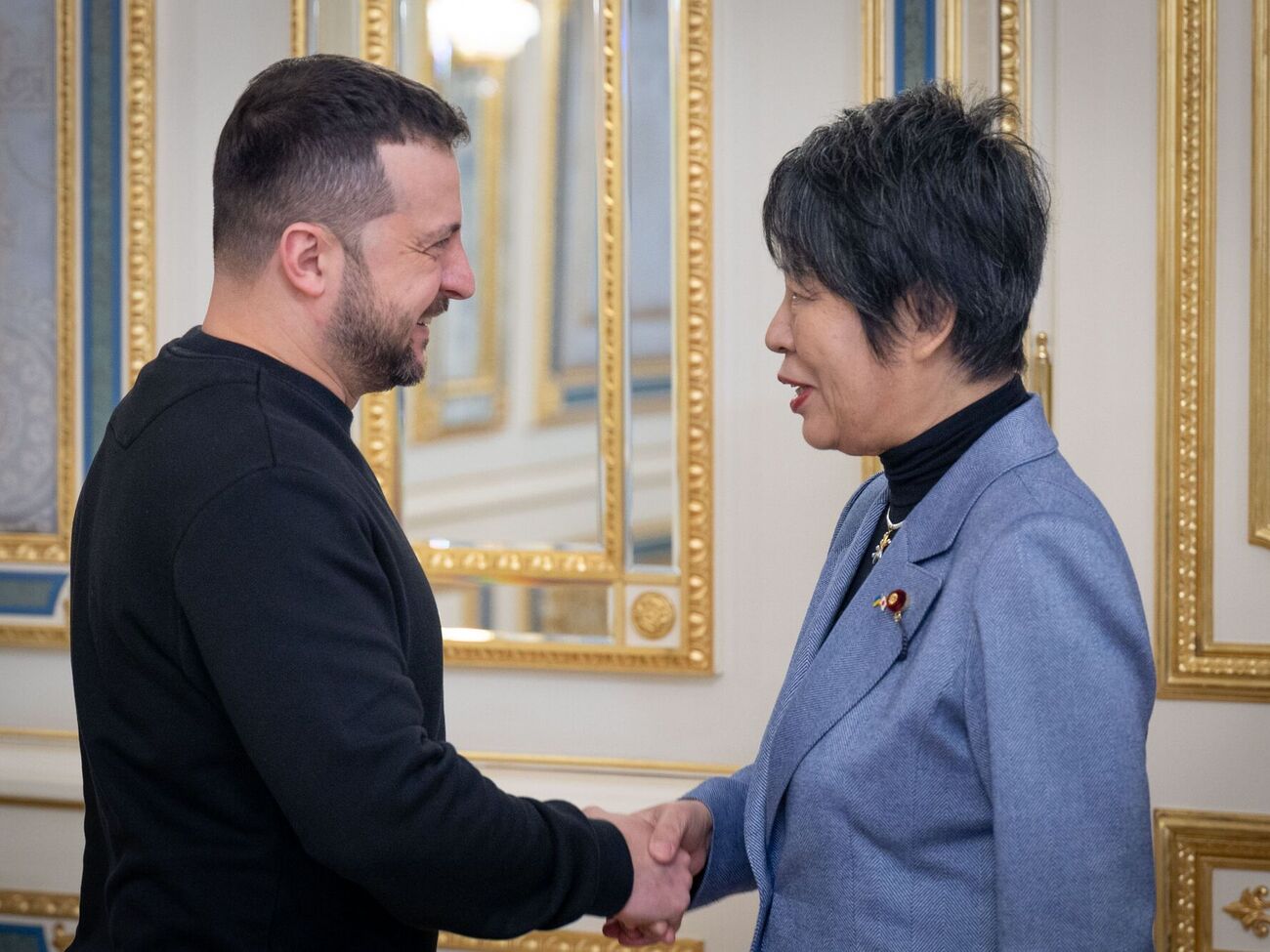 Зеленский 7 января провел встречу с Камикавой
