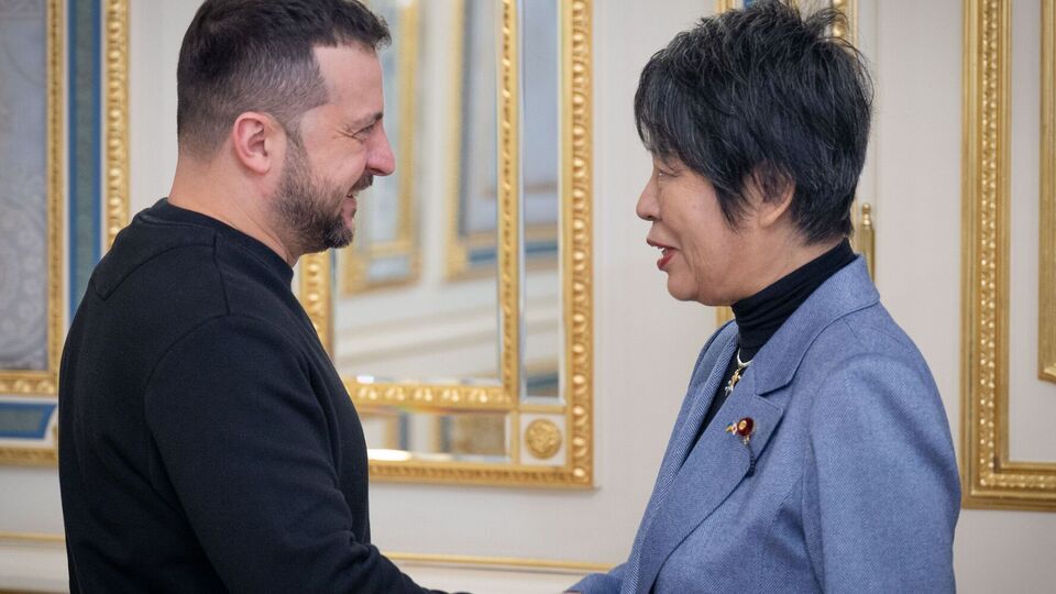 Зеленский 7 января провел встречу с Камикавой