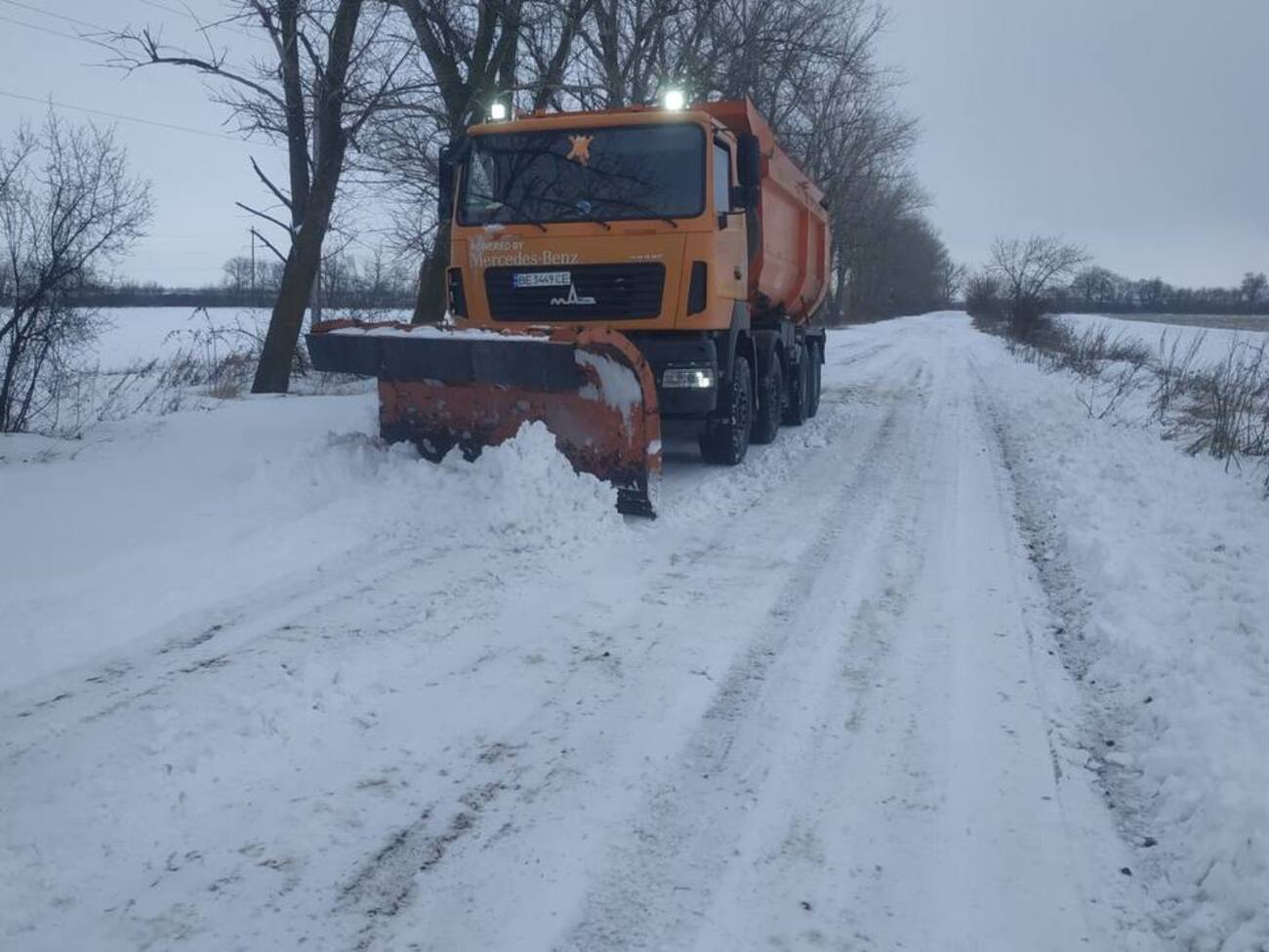 У регіони, які постраждали від негоди, прямує додаткова техніка з інших областей