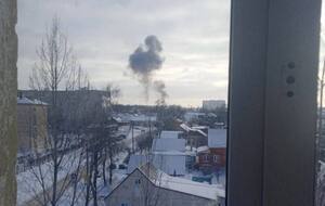 В Орле поврежден резервуар на нефтебазе, в сети появились подтверждения прилета