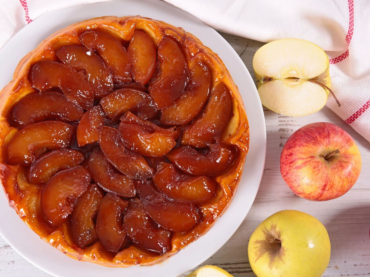 Солодка карамель підкреслить кислинку яблук