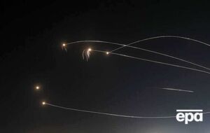 Иран выпустил сотни ракет в направлении Израиля