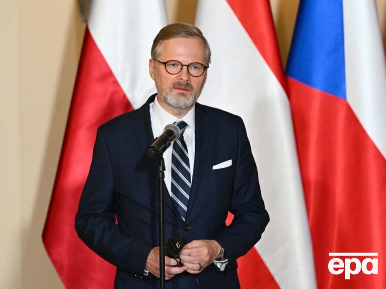 Ініціатива щодо постачання снарядів Україні розвивається дуже добре, зазначив Фіала