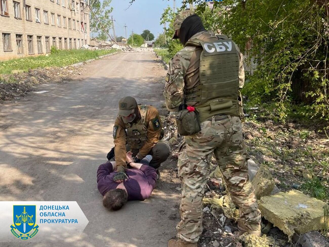 Осужденного задержали во время выполнения задания от оккупантов
