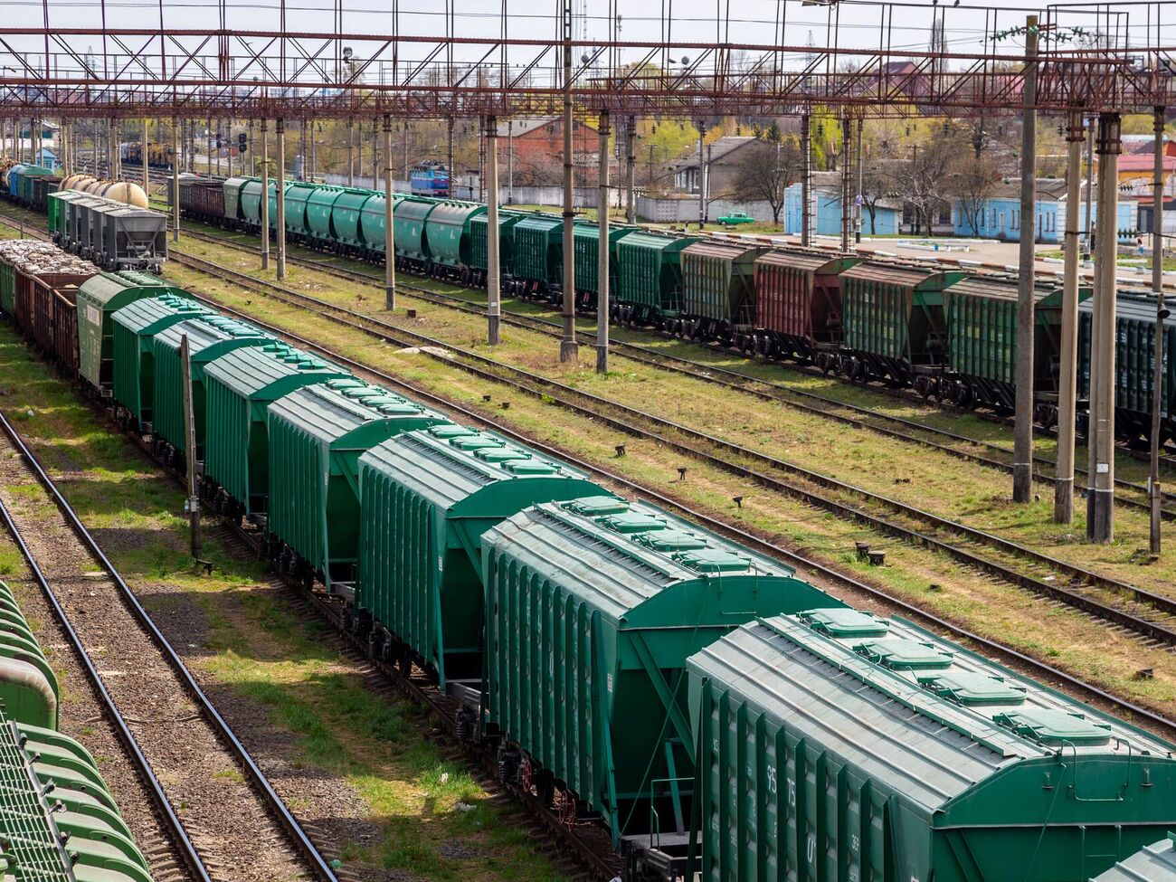 В течение девяти месяцев 2024 года по железной дороге в Украину перевезли 131,9 млн тонн грузов