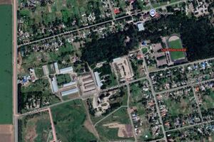 Пораженные склады находятся в поселке Октябрьский