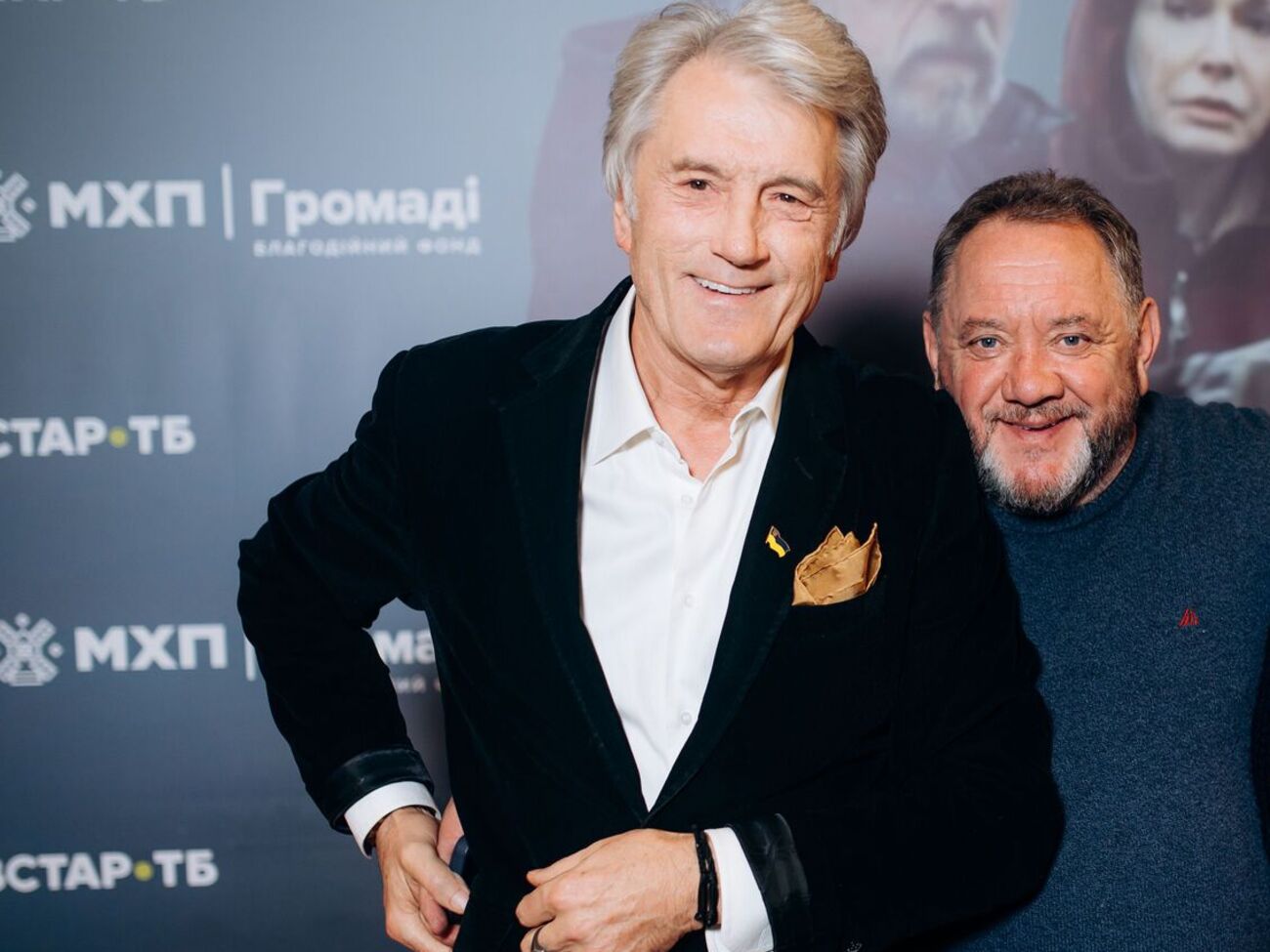 Ющенко посетил показ фильма, в котором главную роль сыграл Бенюк