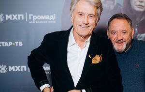 Ющенко посетил показ фильма, в котором главную роль сыграл Бенюк
