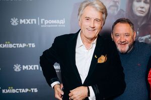 Ющенко посетил показ фильма, в котором главную роль сыграл Бенюк