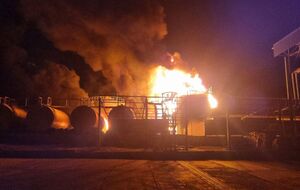 По данным Генштаба ВСУ, на этой базе хранили нефть и поставляемые для нужд росармии нефтепродукты