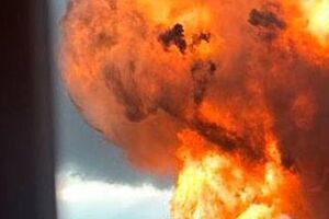 На АЗС взорвалась цистерна