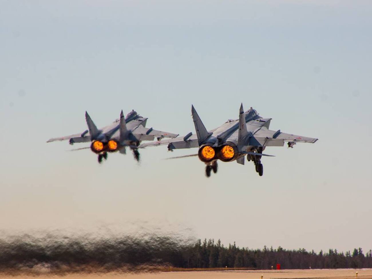 До прильоту двох МіГ-31К у "Мачулищі" 9-го і 10 жовтня російських винищувачів у Білорусі не було півтора року