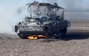 Российские колонны еще далеко на подступах столкнулись с огнем артиллерии и ударами дронов-камикадзе, отметили в 79-й ОДШБр