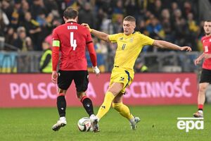 Чешский тренер отметил появление в составе сборной Украины форварда итальянской "Ромы" Довбика