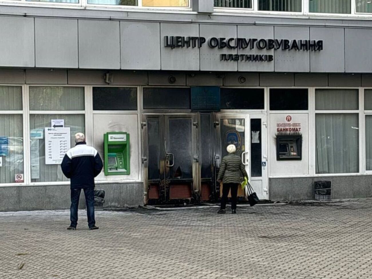 Підпал стався вночі приблизно о 1.30