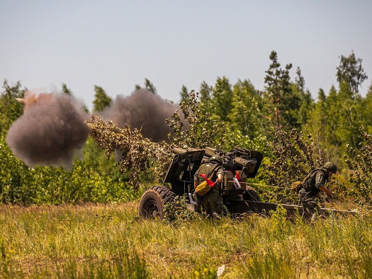 С января украинские военные уничтожили условных 144 артбригады врага, посчитали в Минобороны