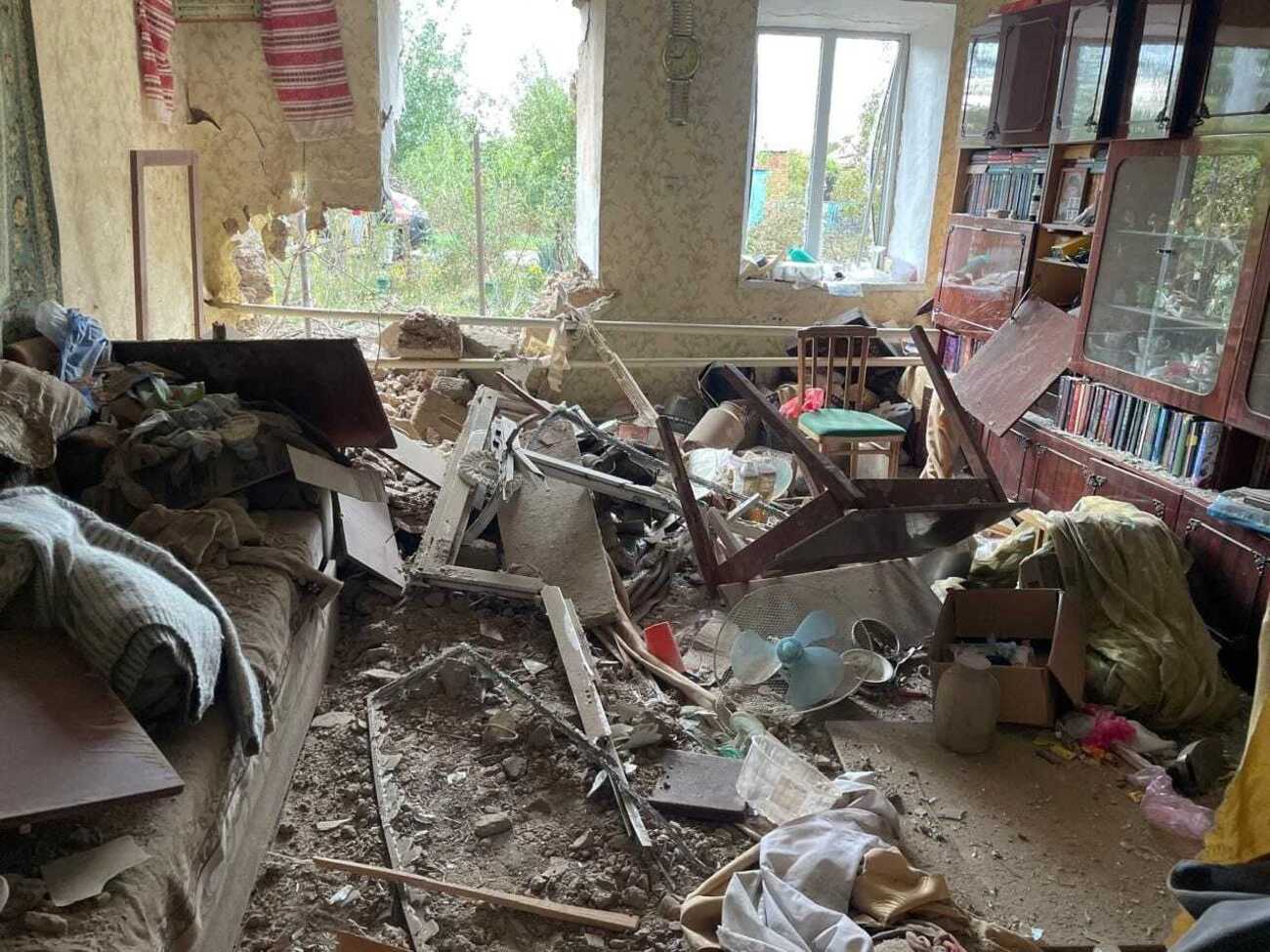 Оккупанты обстреливали Никопольский район в течение всего дня 15 октября, сообщили в ОВА