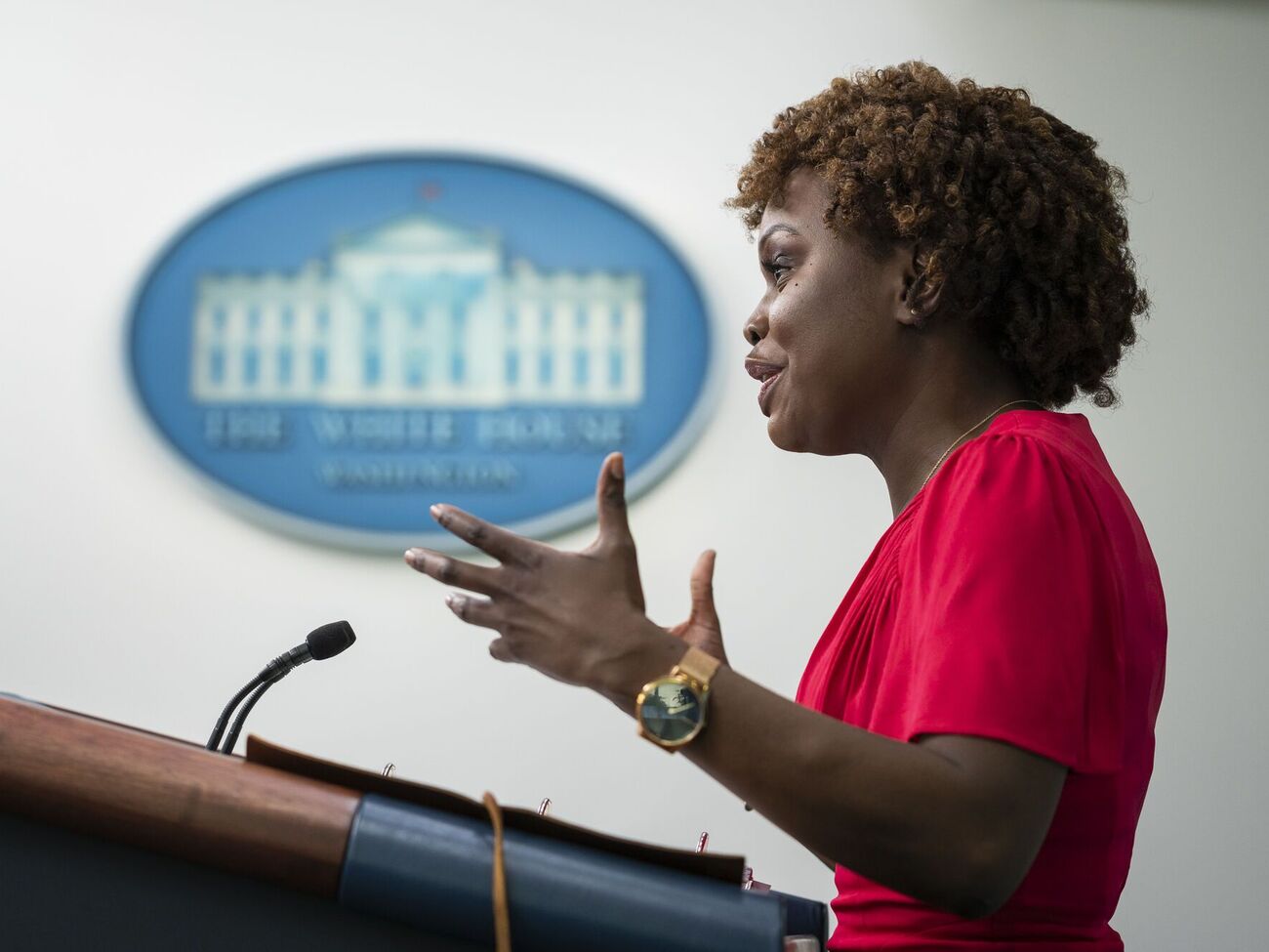 Политика США в отношении запрета для Украины на дальние удары вглубь России не изменилась, отметила Жан-Пьер