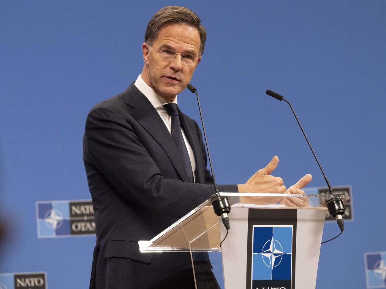 У плана победы от Зеленского "много политических и военных вопросов", которые нужно обсудить с Украиной, отметил Рютте