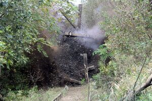 Северная Корея разрушила все дороги на границе с Южной Кореей