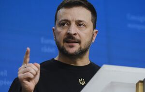 Зеленский (на фото) отметил, что на встрече в Брюсселе "много всего сказал" Фицо