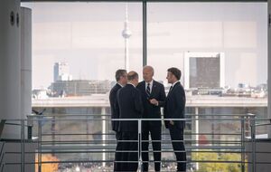 Лидеры встретились в Германии