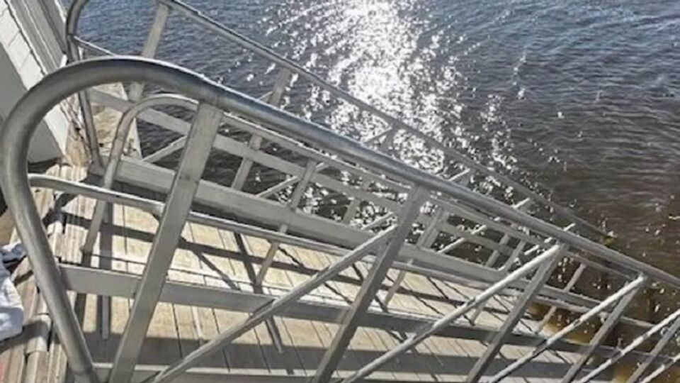 Трап был установлен в 2021 году
