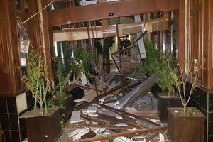 Унаслідок атаки в місті пошкоджено будівлі