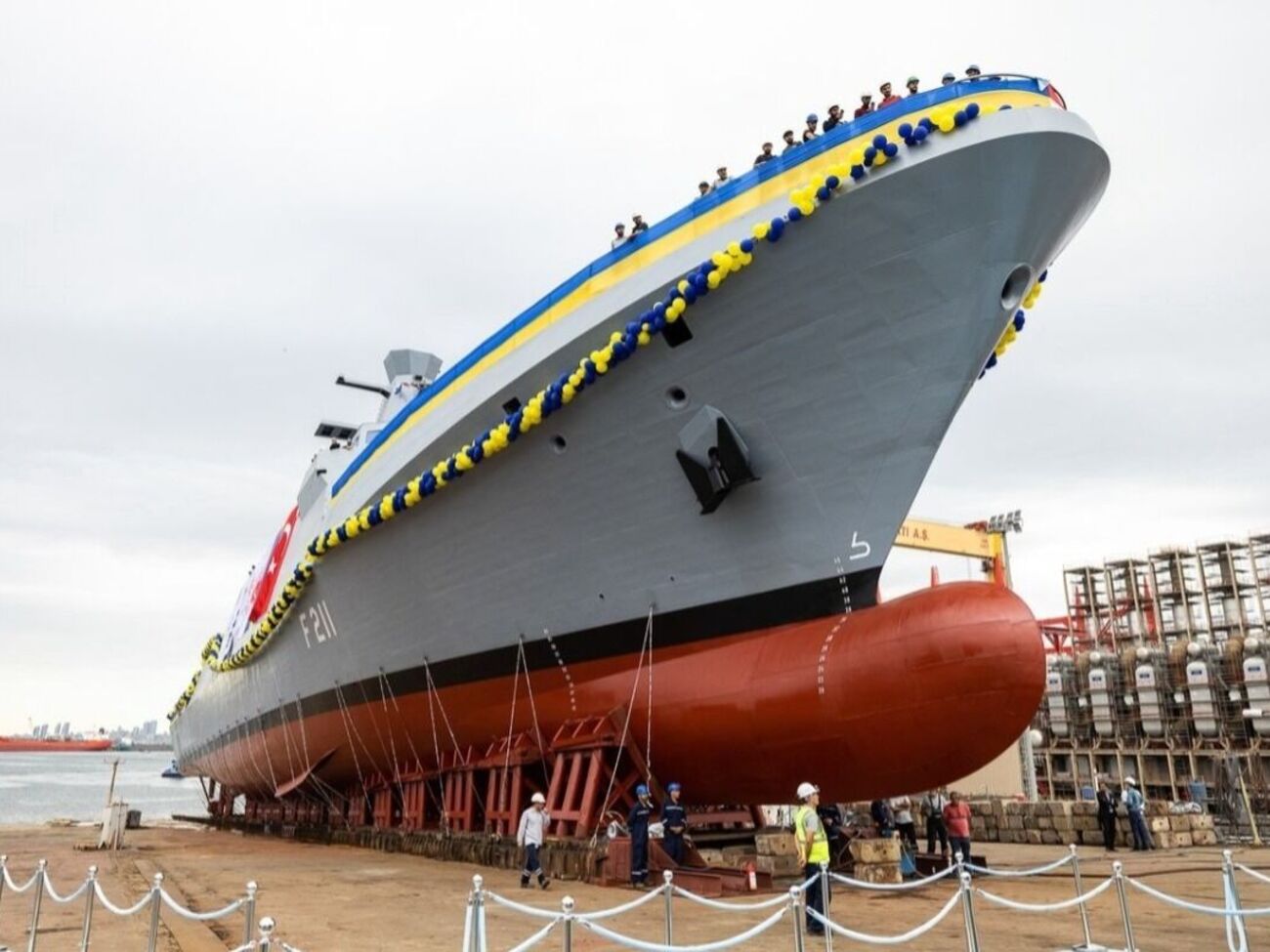 "Гетман Иван Мазепа" проходит испытание в море