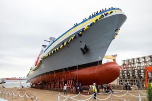 "Гетьман Іван Мазепа" проходить випробування в морі