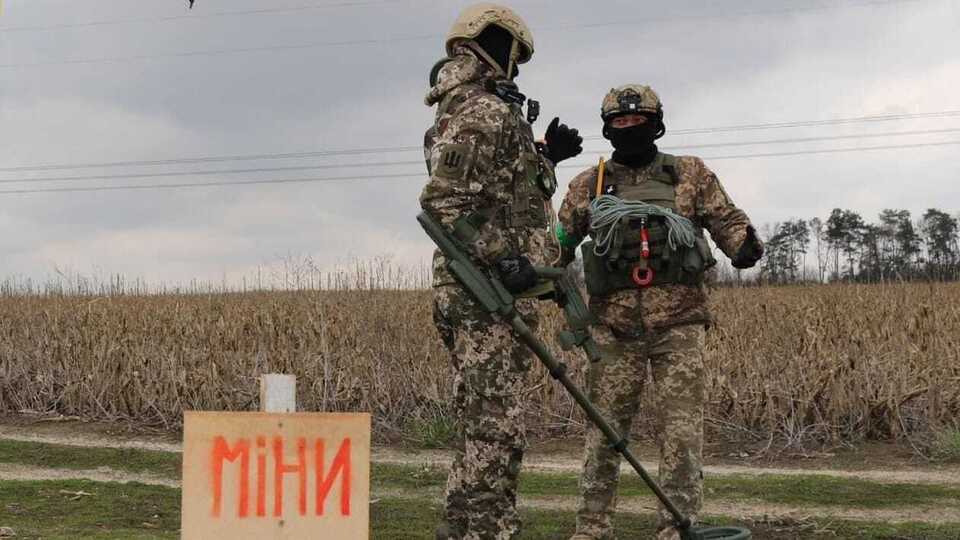 Потенційно замінованими в Україні залишається приблизно 14,4 млн га